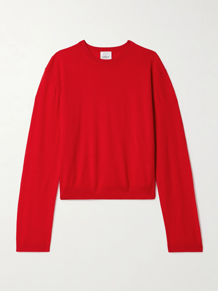  Leset Leset - James Wool Sweater - Red 