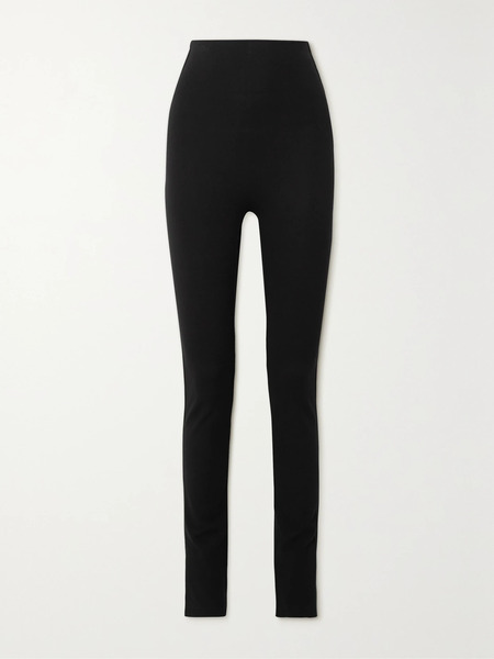  Leset Leset - Rio Stretch-ponte Slim-leg Pants - Black 