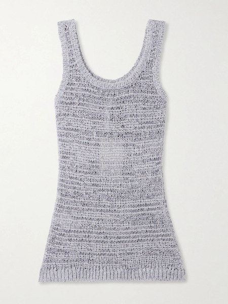  Liberowe Liberowe - Open-knit Tank - Blue 