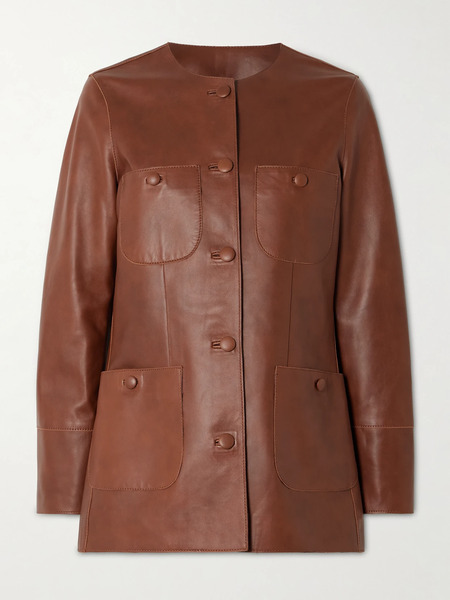  Liberowe Liberowe - Rani Leather Jacket - Tan 