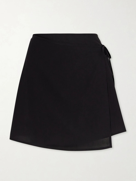  Lido Lido - Cotton Mini Skirt - Black 