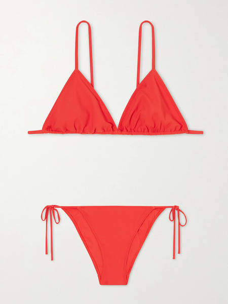  Lido Lido - Venti Triangle Halterneck Bikini - Red 