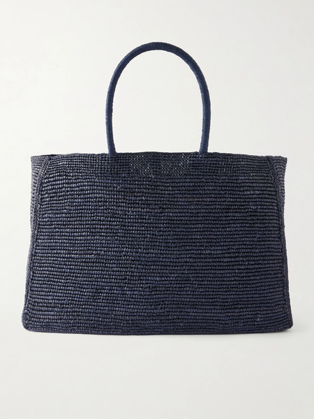  Lié Studio Lié Studio - The Charlotte Raffia Tote - Navy 