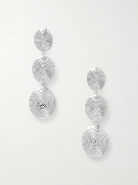  Lié Studio Lié Studio - The Ruby Silver Earrings - One Size 