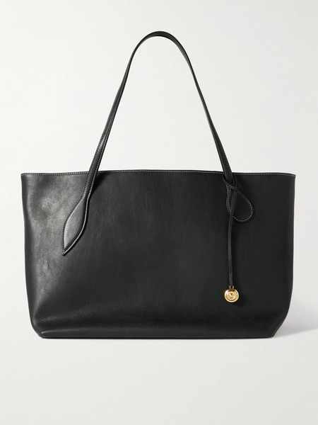  Liffner Liffner - Sprout Large Leather Tote - Black 