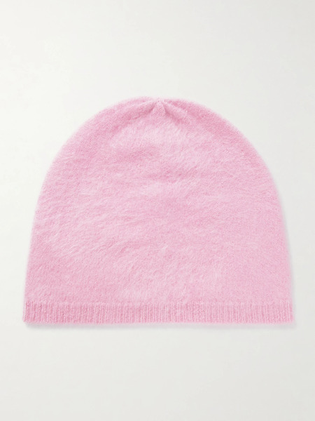  Lisa Yang Lisa Yang - Brushed-cashmere Beanie - Pink 