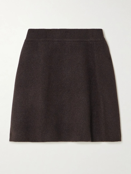  Lisa Yang Lisa Yang - Clare Cashmere Mini Skirt - Brown 