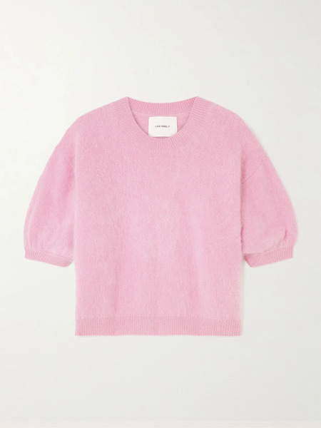  Lisa Yang Lisa Yang - Juniper Brushed-cashmere Sweater - Pink 