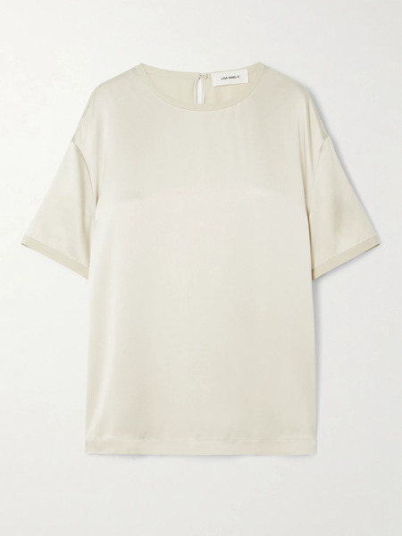  Lisa Yang Lisa Yang - Silk T-shirt - Off-white 