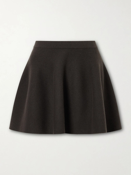  Lisa Yang Lisa Yang - Wren Cashmere Knit Mini Skirt - Brown 