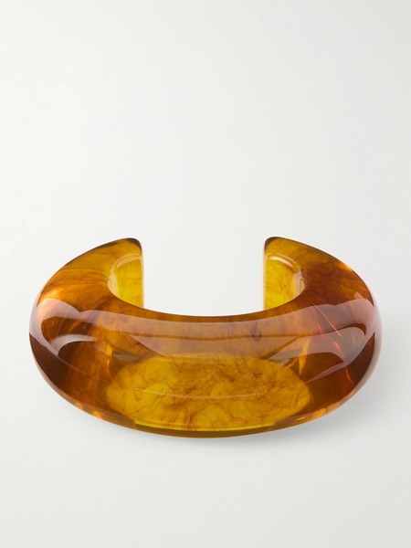  Lizzie Fortunato Lizzie Fortunato - Arc Tortoiseshell Resin Cuff - One Size 