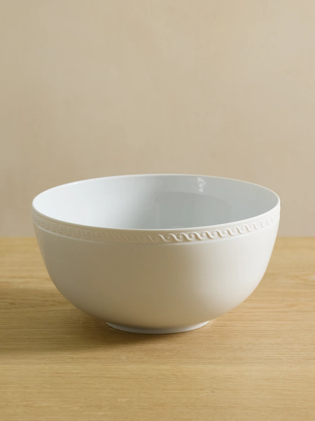  L'objet L'objet - Neptune Large Porcelain Bowl - White 