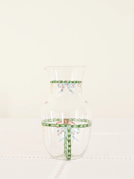  Lobmeyr Lobmeyr - Alpha Bow Painted Crystal Glass Pitcher - Multi 