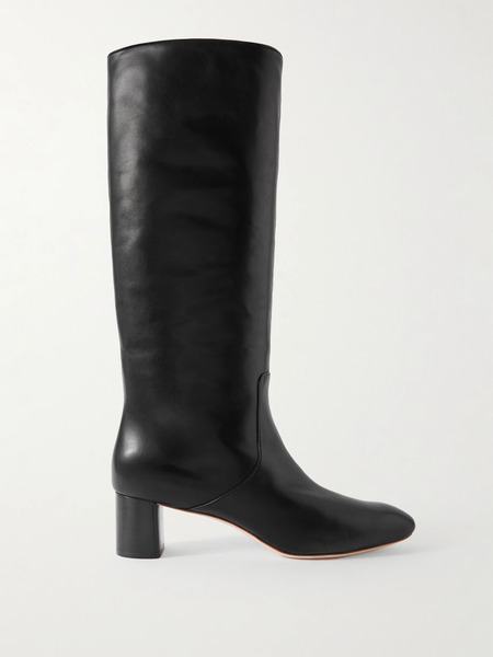  Loeffler Randall Loeffler Randall - Gia Leather Knee Boots - Black 
