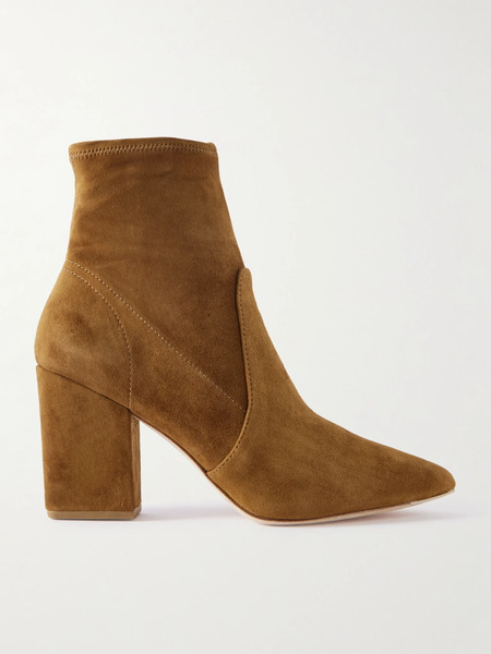  Loeffler Randall Loeffler Randall - Isla Suede Ankle Boots - Brown 