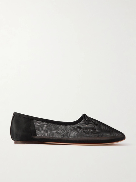  Loeffler Randall Loeffler Randall - Landon Mesh Ballet Flats - Black 