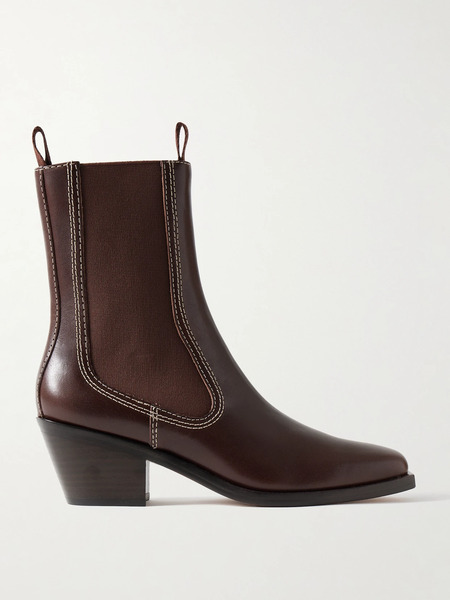  Loeffler Randall Loeffler Randall - Nat Leather Ankle Boots - Brown 