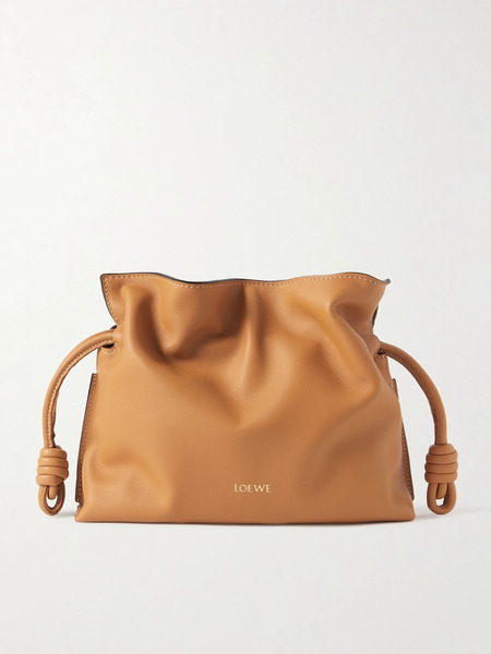  Loewe Loewe - Flamenco Mini Leather Clutch - Tan 