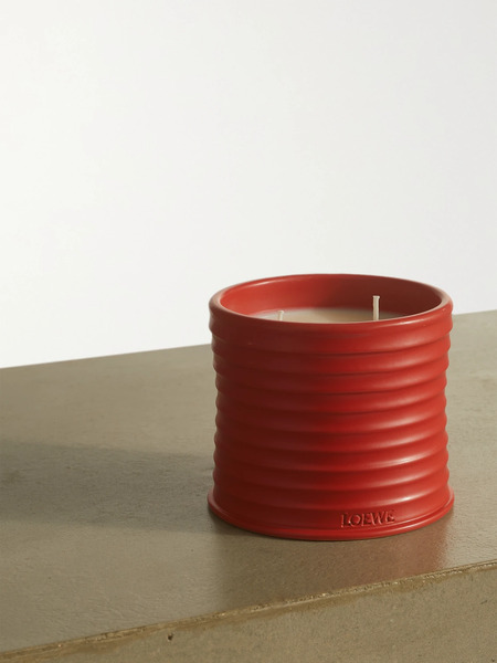  Loewe Perfumes Loewe Perfumes - Tomato Leaves Medium Scented Candle, 610g - Red 