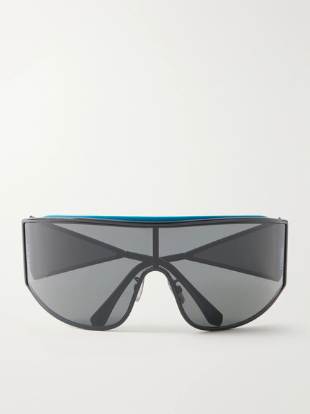  Loewe Loewe - Speed Shield Mask Metal Sunglasses - Gray 