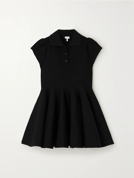  Loewe Loewe - Stretch-knit Mini Dress - Black 