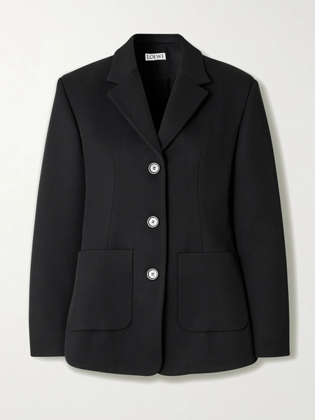  Loewe Loewe - Wool-blend Blazer - Black 