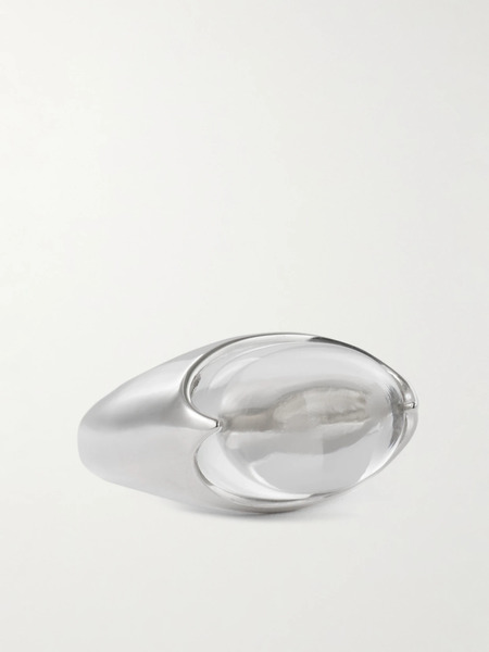  Loren Stewart Loren Stewart - Orb Sterling Silver Quartz Ring - 4 