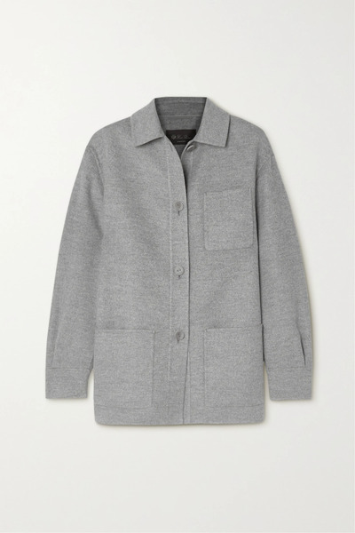  Loro Piana Loro Piana - Augustine Cashmere Shirt Jacket - Gray 