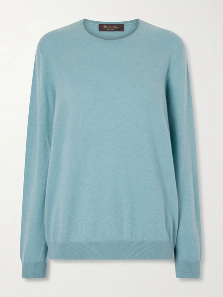  Loro Piana Loro Piana - Sergio Cashmere Sweater - Blue 