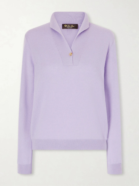  Loro Piana Loro Piana - Sergio Cashmere Sweater - Lilac 