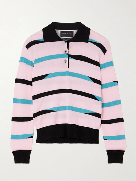  Louisa Ballou Louisa Ballou - Cruise Striped Knitted Sweater - Multi 