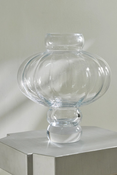  Louise Roe Louise Roe - Balloon 03 Glass Vase - Clear 