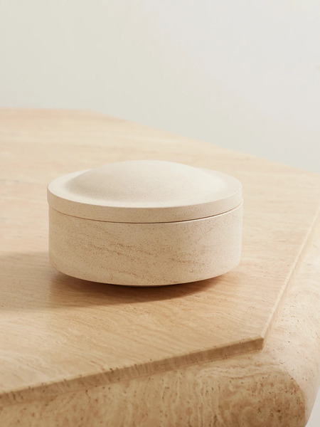  Louise Roe Louise Roe - Gallery Object 07 Limestone Jar - Cream 