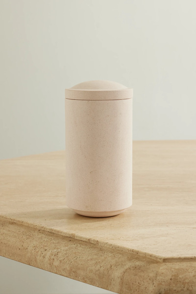  Louise Roe Louise Roe - Gallery Object 03 Limestone Jar - Cream 
