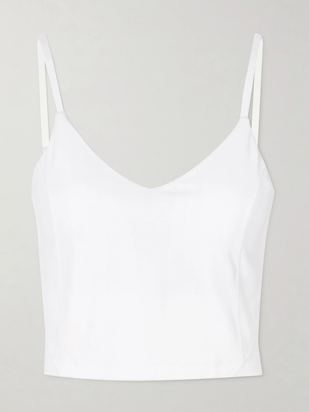  Lululemon Lululemon - Align™ C/d Cami Cropped Nulu™ Tank - White 