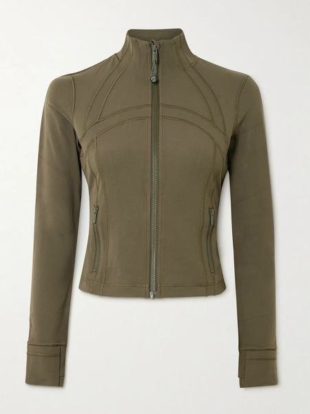  Lululemon Lululemon - Define Cropped Nulu™ Jacket - Army Green 