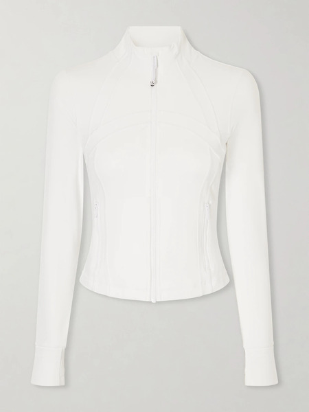  Lululemon Lululemon - Define™ Cropped Nulu™ Jacket - White 