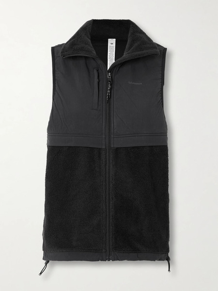  Lululemon Lululemon - Fleece And Glyde™ Shell Vest - Black 