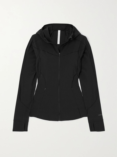  Lululemon Lululemon - Mist Over Hooded Stretch Recycled Jacket - Black 