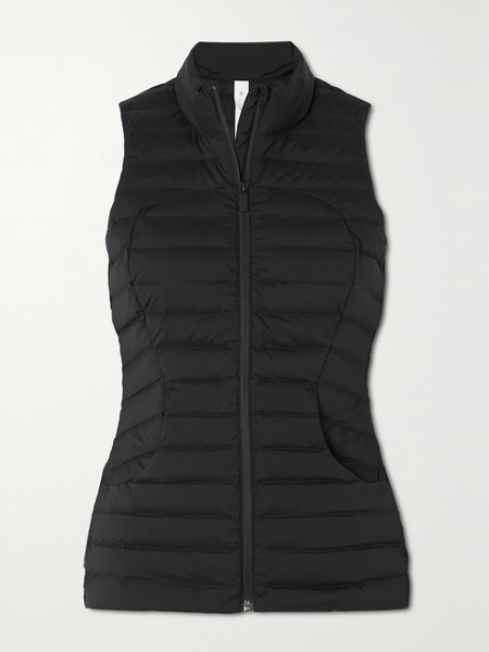  Lululemon Lululemon - Pack It Down Quilted Glyde™ Down Vest - Black 