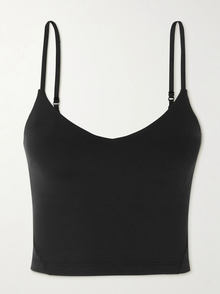  Lululemon Lululemon - Yoga Align™ A/b Cami Cropped Nulu™ Tank - Black 