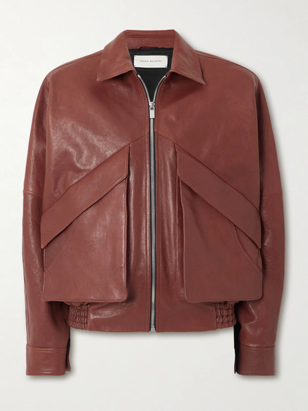  Magda Butrym Magda Butrym - Leather Jacket - Light Brown 