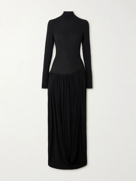  Magda Butrym Magda Butrym - Stretch-jersey Maxi Dress - Black 