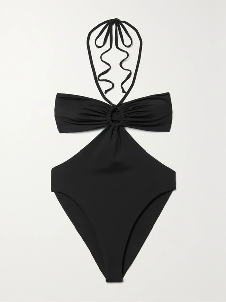  Mara Hoffman Mara Hoffman - Blanca Cutout Recycled Swimsuit - Black 