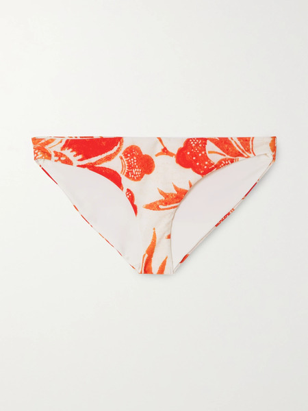  Mara Hoffman Mara Hoffman - Zoa Floral-print Bikini Briefs - Red 