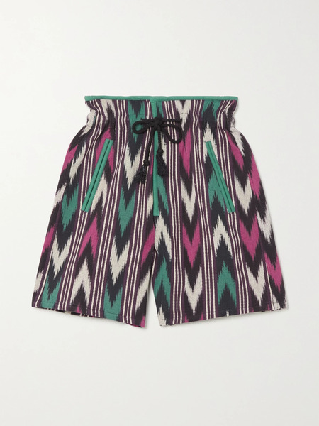  Marant étoile Marant étoile - Linima Cotton-jacquard Shorts - Purple 