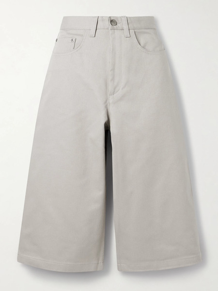  Maria Mcmanus Maria Mcmanus - Organic Denim Shorts - Light Gray 