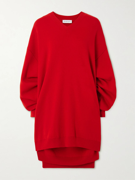  Marie Adam-leenaerdt Marie Adam-leenaerdt - Layered Wool Mini Dress - Small 
