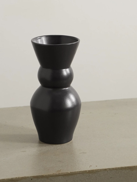  Marloe Marloe Marloe Marloe - + Net Sustain Lucie Ceramic Vase - Charcoal 