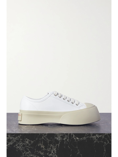  Marni Marni - Pablo Leather Platform Sneakers - White 